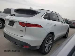 2018 Jaguar F-Pace 35t Prestige with VIN SADCK2EV0JA245372, listed as a Copart auction lot 54076744 with 135,901 mi miles and Salvage title. Bid and sale history available at DreamBid. Image 3.