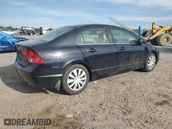 2006 Honda Civic LX z VIN 1HGFA165X6L088161, wystawiony jako Copart lot #53868135 z przebiegiem 183 370 mil mil oraz Szkoda całkowita • Salvage title. Historia ofert i sprzedaży dostępna na DreamBid. Obrazek 3.