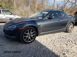 2008 Mazda RX-8 40th Anniversary with VIN JM1FE173380216096, listed as a Copart auction lot 78941744 with 59,701 mi miles and Salvage Title. Bid and sale history available at carsss.com. Image 1.