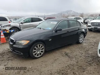 2007 BMW 3 Series 335xi with VIN WBAVD53557A008417, listed as a Copart auction lot 44999725 with 0 mi miles and Salvage Title. Bid and sale history available at carsss.com. Image 1.