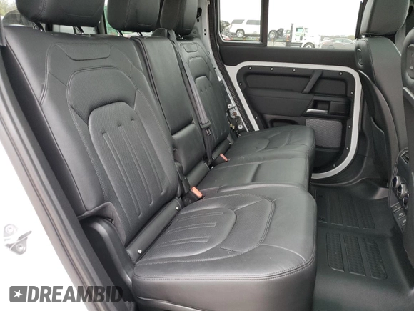 2021 Land Rover Defender S with VIN SALEJERX2M2050269, listed as a Copart auction lot 81032194 with 23,134 mi miles and Salvage title. Bid and sale history available at DreamBid. Image 11.
