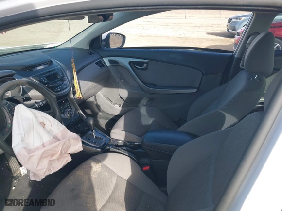 2013 Hyundai Elantra Coupe GS with VIN KMHDH6AE2DU023345, listed as a IAAI auction lot 41685816 with 1 mi miles. Bid and sale history available at carsss.com. Image 5.