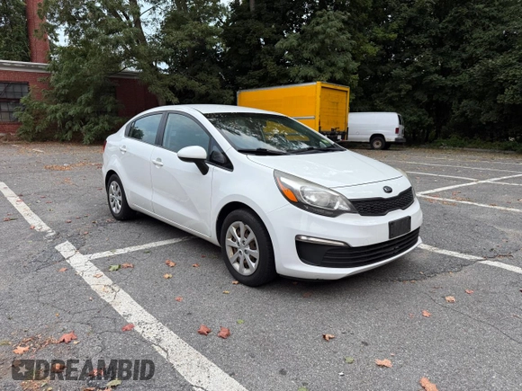 2016 Kia Rio LX with VIN KNADM4A32G6554537, listed as a Copart auction lot 73613264 with 135,127 mi miles and Clean Title. Bid and sale history available at DreamBid. Image 1.