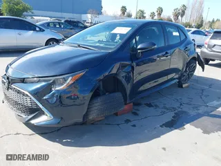 2019 Toyota Corolla Hatchback SE with VIN JTNK4RBE4K3004379, listed as a IAAI auction lot 41586500 with 42,282 mi miles. Bid and sale history available at carsss.com. Image 19.