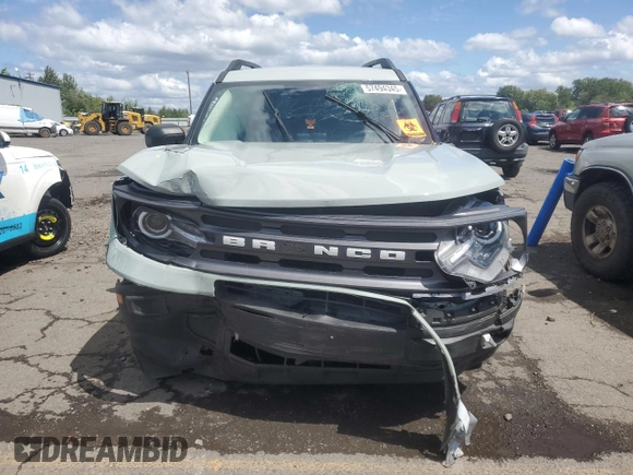 2024 Ford Bronco Sport Big Bend z VIN 3FMCR9B60RRE63953, wystawiony jako Copart lot #57494345 z przebiegiem Nie podano mil oraz Szkoda całkowita • Salvage title. Historia ofert i sprzedaży dostępna na DreamBid. Obrazek 5.