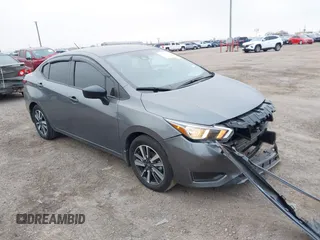 2024 Nissan Versa S with VIN 3N1CN8DV9RL913622, listed as a IAAI auction lot 41483751 with 3,525 mi miles. Bid and sale history available at carsss.com. Image 1.