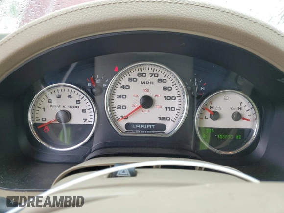 2004 Ford F-150 XLT с VIN 1FTPX14584NC56613, выставлен на аукционе Copart как лот 58609985 с пробегом 156 853 миль миль и Чистый • Clean title. История ставок и продаж доступна на DreamBid. Изображение 9.
