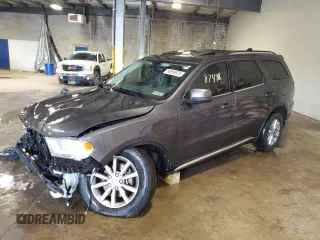 2017 Dodge Durango SXT z VIN 1C4RDJAG3HC905274, wystawiony jako Copart lot #58989625 z przebiegiem 87 498 mil mil oraz Szkoda całkowita • Salvage title. Historia ofert i sprzedaży dostępna na DreamBid. Obrazek 1.