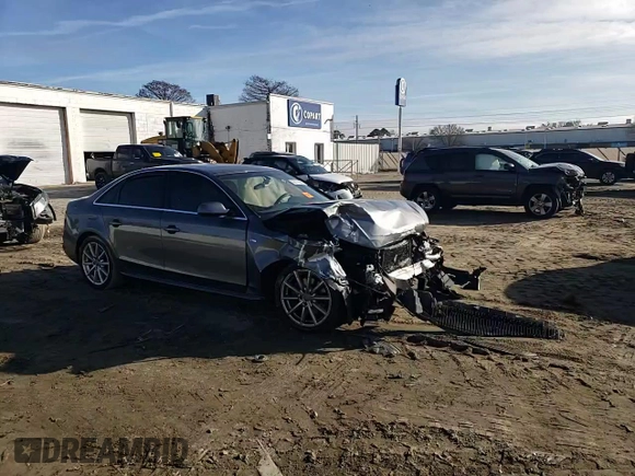 2014 Audi A4 Premium Plus with VIN WAUFFAFL8EN013053, listed as a Copart auction lot 86476864 with 0 mi miles and Salvage Title. Bid and sale history available at carsss.com. Image 11.