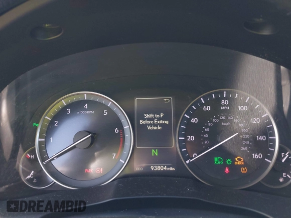 2016 Lexus ES 330 z VIN JTHBK1GGXG2222439, wystawiony jako IAAI lot #41599032 z przebiegiem 93 804 mil mil oraz . Historia ofert i sprzedaży dostępna na DreamBid. Obrazek 7.