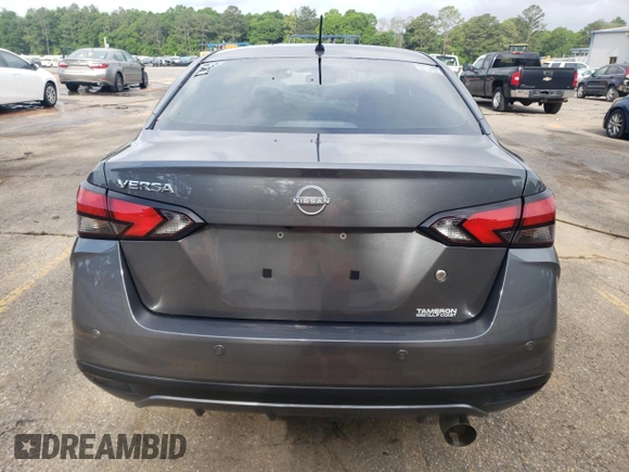 2024 Nissan Versa S with VIN 3N1CN8DV4RL904939, listed as a Copart auction lot 53999585 with 9,506 mi miles and Salvage title. Bid and sale history available at DreamBid. Image 6.