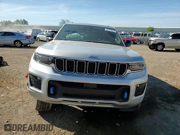 2022 Jeep Grand Cherokee Overland with VIN 1C4RJYD64N8756960, listed as a Copart auction lot 69174624 with 23,249 mi miles and Salvage title. Bid and sale history available at DreamBid. Image 11.