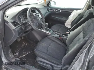 2017 Nissan Sentra S with VIN 3N1AB7AP3HY386307, listed as a Copart auction lot 45394025 with 196,135 mi miles and Salvage Title. Bid and sale history available at carsss.com. Image 7.