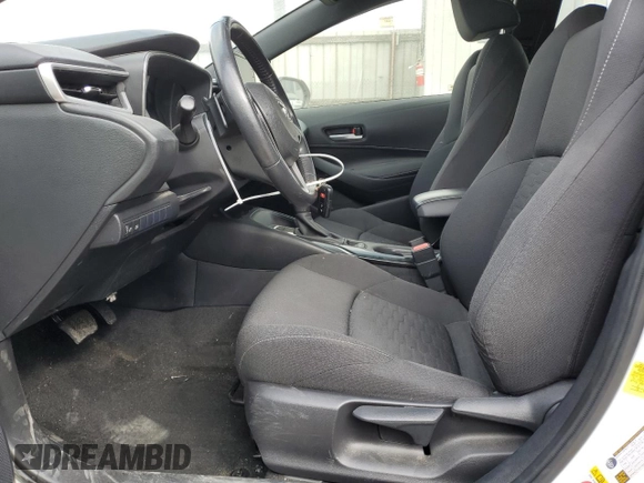 2020 Toyota Corolla Hatchback SE with VIN JTND4RBEXL3090940, listed as a Copart auction lot 77747284 with 58,201 mi miles and Salvage Title. Bid and sale history available at carsss.com. Image 7.