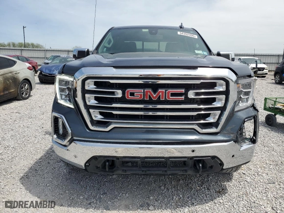 2022 GMC Sierra 1500 SLT with VIN 1GTU9DED5NZ175017, listed as a Copart auction lot 54352495 with 41,068 mi miles and Salvage Title. Bid and sale history available at carsss.com. Image 5.
