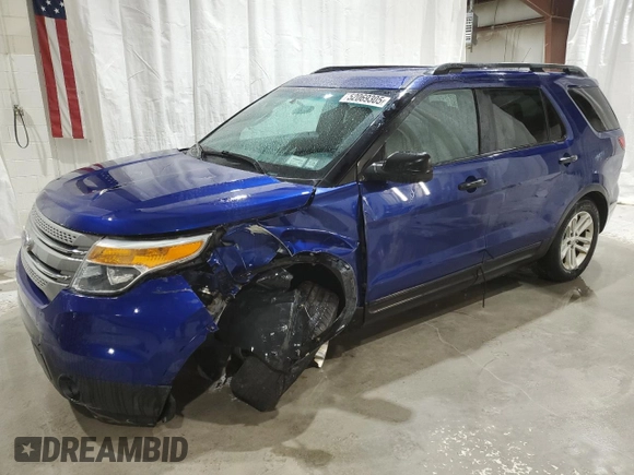 2015 Ford Explorer with VIN 1FM5K7B90FGA94574, listed as a Copart auction lot 52069305 with 161,724 mi miles and Salvage Title. Bid and sale history available at carsss.com. Image 1.