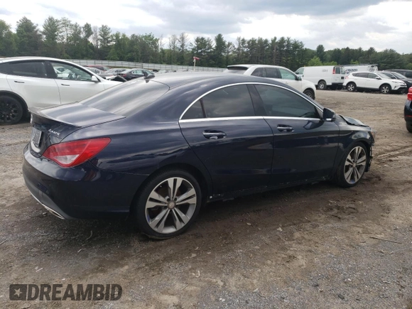 2017 Mercedes-Benz CLA 250 z VIN WDDSJ4GB9HN425905, wystawiony jako Copart lot #58306625 z przebiegiem 49 809 mil mil oraz Szkoda całkowita • Salvage title. Historia ofert i sprzedaży dostępna na DreamBid. Obrazek 3.