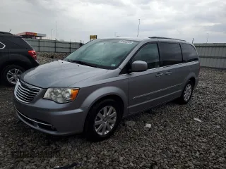 2014 Chrysler Town & Country Touring with VIN 2C4RC1BG1ER371972, listed as a Copart auction lot 50663225 with 124,212 mi miles and Salvage Title. Bid and sale history available at DreamBid. Image 1.