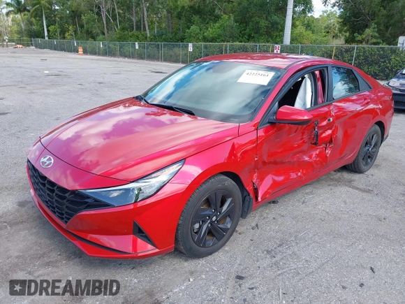 2023 Hyundai Elantra SEL with VIN 5NPLM4AG0PH094401, listed as a IAAI auction lot 42225161 with 31,204 mi miles and . Bid and sale history available at DreamBid. Image 18.