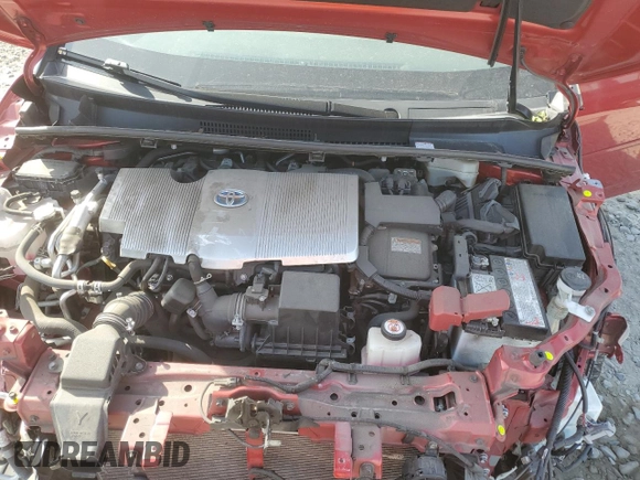 2021 Toyota Prius LE z VIN JTDKAMFP2M3182323, wystawiony jako Copart lot #54396715 z przebiegiem 68 525 mil mil oraz Szkoda całkowita • Salvage title. Historia ofert i sprzedaży dostępna na DreamBid. Obrazek 11.