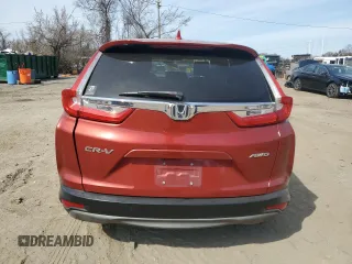 2018 Honda CR-V EX with VIN 2HKRW2H56JH640591, listed as a Copart auction lot 48599405 with 78,561 mi miles and Salvage Title. Bid and sale history available at DreamBid. Image 6.