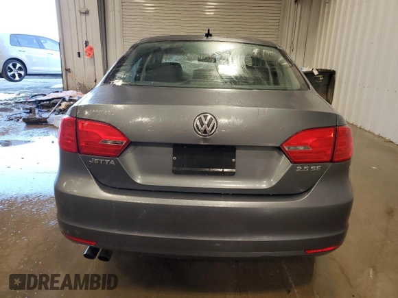 2012 Volkswagen Jetta SE with VIN 3VWBP7AJ1CM040168, listed as a Copart auction lot 41793445 with 187,258 mi miles and Non repairable. Bid and sale history available at DreamBid. Image 6.
