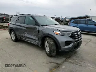 2021 Ford Explorer XLT with VIN 1FMSK7DH2MGC40641, listed as a Copart auction lot 48084795 with 61,802 mi miles and Salvage Title. Bid and sale history available at carsss.com. Image 12.