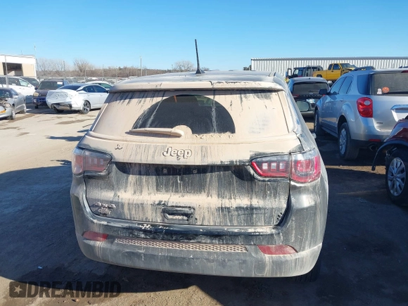 2024 Jeep Compass Sport with VIN 3C4NJDAN1RT126498, listed as a IAAI auction lot 41170375 with 12,466 mi miles and . Bid and sale history available at DreamBid. Image 16.