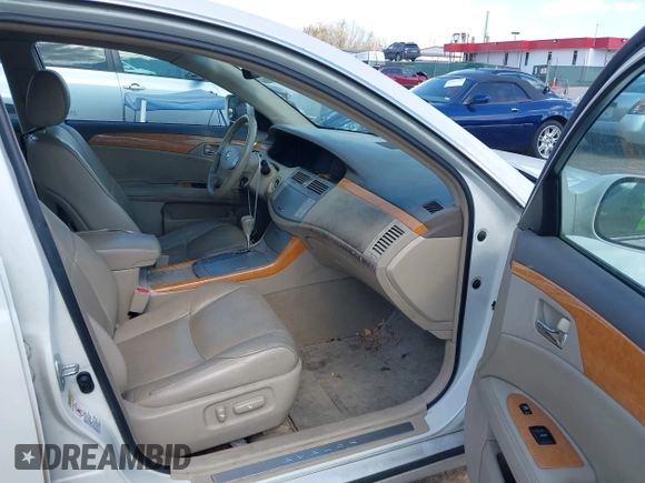 2006 Toyota Avalon XL with VIN 4T1BK36B76U166901, listed as a IAAI auction lot 41929549 with 260,650 mi miles. Bid and sale history available at carsss.com. Image 5.