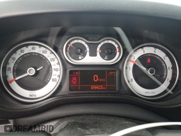 2014 FIAT 500L Pop with VIN ZFBCFAAH3EZ003308, listed as a Copart auction lot 54242245 with 69,403 mi miles and Salvage Title. Bid and sale history available at DreamBid. Image 9.