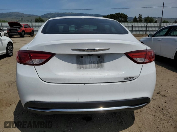 2015 Chrysler 200 Limited with VIN 1C3CCCAB7FN655195, listed as a Copart auction lot 55352195 with 147,546 mi miles and Clean Title. Bid and sale history available at carsss.com. Image 6.
