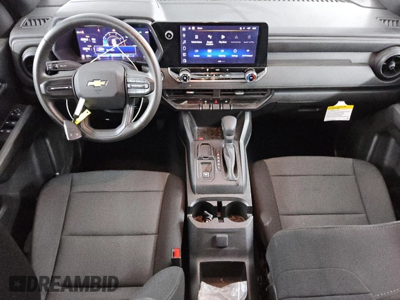 2024 Chevrolet Colorado 2WD Work Truck с VIN 1GCGSBECXR1298068, выставлен на аукционе Copart как лот 58307725 с пробегом 2 559 миль миль и Чистый • Clean title. История ставок и продаж доступна на DreamBid. Изображение 8.