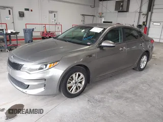 2016 Kia Optima LX with VIN 5XXGT4L33GG026183, listed as a IAAI auction lot 42156799 with 163,000 mi miles and . Bid and sale history available at carsss.com. Image 2.