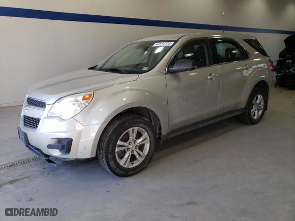 2013 Chevrolet Equinox LS with VIN 2GNFLCEK8D6249244, listed as a Copart auction lot 47632775 with 76,036 mi miles and Salvage Title. Bid and sale history available at carsss.com. Image 1.