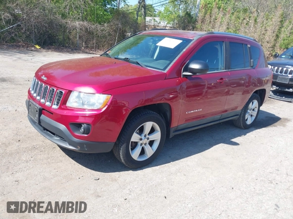2011 Jeep Compass Latitude with VIN 1J4NF1FB3BD188487, listed as a IAAI auction lot 42250377 with 107,795 mi miles and . Bid and sale history available at DreamBid. Image 2.