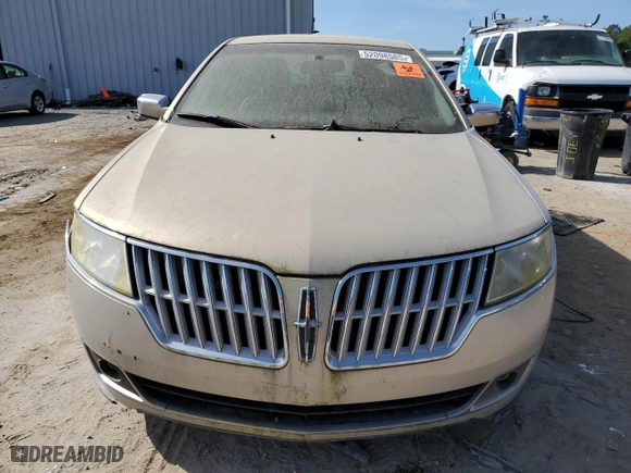 2010 Lincoln MKZ with VIN 3LNHL2GC1AR754625, listed as a Copart auction lot 52098585 with 136,802 mi miles and Clean Title. Bid and sale history available at carsss.com. Image 5.
