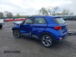 2023 Hyundai Venue Limited with VIN KMHRC8A37PU262652, listed as a IAAI auction lot 41951043 with 8,039 mi miles and . Bid and sale history available at DreamBid. Image 3.