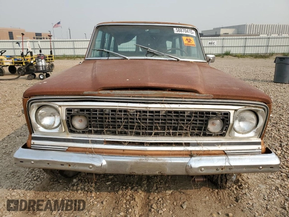 1978 Jeep Grand Wagoneer with VIN J8A15NP140162, listed as a Copart auction lot 58870415 with 45,616 mi miles and Clean title. Bid and sale history available at DreamBid. Image 5.
