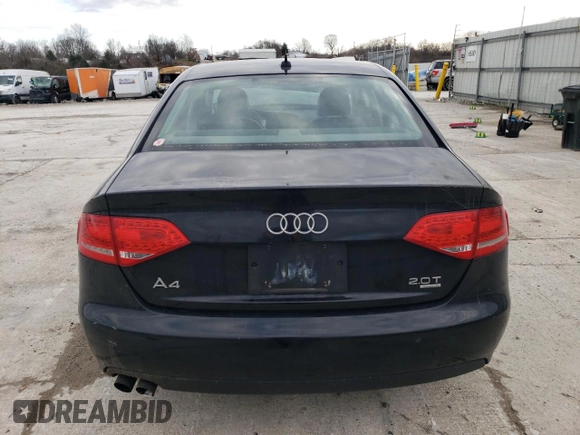 2010 Audi A4 2.0T Premium Plus with VIN WAUHFAFLXAN027068, listed as a Copart auction lot 86291894 with 108,376 mi miles and Salvage Title. Bid and sale history available at carsss.com. Image 6.