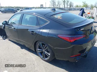 2025 Acura Integra w/A-Spec Package with VIN 19UDE4H35SA001006, listed as a IAAI auction lot 42103893 with 9,054 mi miles and . Bid and sale history available at DreamBid. Image 3.