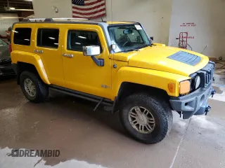 2006 Hummer H3 with VIN 5GTDN136168103052, listed as a Copart auction lot 81507444 with 181,918 mi miles and Salvage Title. Bid and sale history available at carsss.com. Image 4.