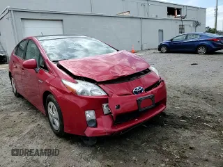 2010 Toyota Prius II with VIN JTDKN3DU7A0130285, listed as a Copart auction lot 53169605 with 212,909 mi miles and Salvage Title. Bid and sale history available at DreamBid. Image 10.