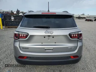 2021 Jeep Compass Latitude with VIN 3C4NJCBB6MT522725, listed as a Copart auction lot 52069125 with 54,008 mi miles and Salvage title. Bid and sale history available at DreamBid. Image 6.