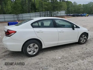 2015 Honda Civic LX with VIN 2HGFB2F55FH558449, listed as a Copart auction lot 53032415 with 68,756 mi miles and Salvage Title. Bid and sale history available at carsss.com. Image 3.