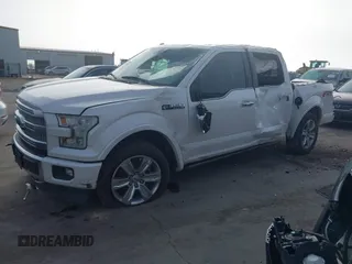 2017 Ford F-150 XL with VIN 1FTEW1EG4HFB21056, listed as a IAAI auction lot 41874618 with 135,601 mi miles. Bid and sale history available at carsss.com. Image 2.