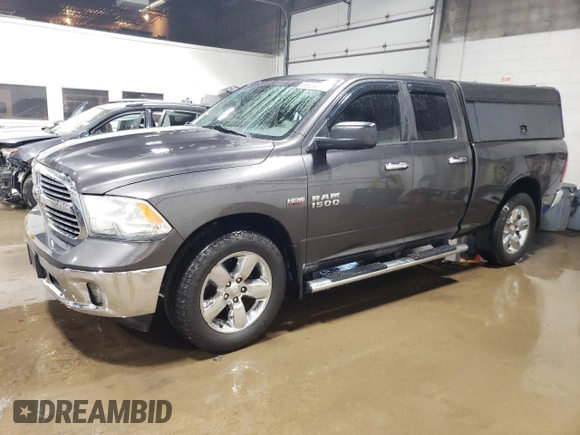 2014 Ram 1500 Big Horn z VIN 1C6RR7GT5ES365170, wystawiony jako Copart lot #56604205 z przebiegiem 231 391 mil mil oraz Czysty tytuł • Clean title. Historia ofert i sprzedaży dostępna na DreamBid. Obrazek 1.