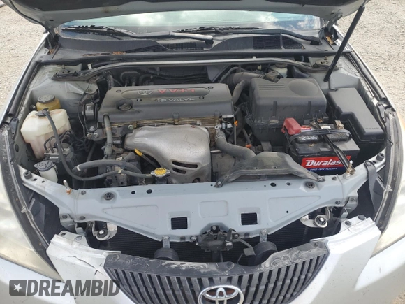 2005 Toyota Solara SE z VIN 4T1CE38P45U981916, wystawiony jako Copart lot #55444775 z przebiegiem 240 339 mil mil oraz Szkoda całkowita • Salvage title. Historia ofert i sprzedaży dostępna na DreamBid. Obrazek 11.