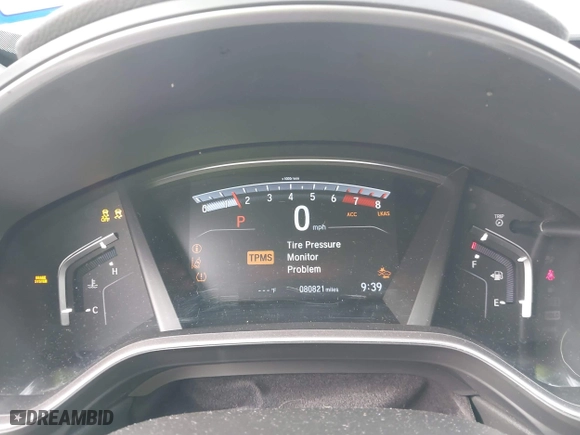 2018 Honda CR-V EX-L with VIN 5J6RW1H87JA011475, listed as a IAAI auction lot 41596414 with 80,821 mi miles. Bid and sale history available at carsss.com. Image 7.