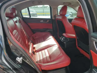 2017 Alfa Romeo Giulia Ti with VIN ZARFAECN4H7545588, listed as a Copart auction lot 54086015 with 125,665 mi miles and Clean Title. Bid and sale history available at carsss.com. Image 10.