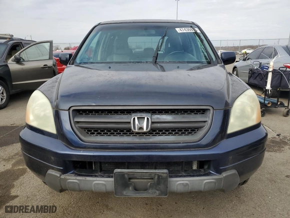 2004 Honda Pilot EX with VIN 2HKYF18694H553741, listed as a Copart auction lot 47436895 with 168,700 mi miles and Clean Title. Bid and sale history available at carsss.com. Image 5.
